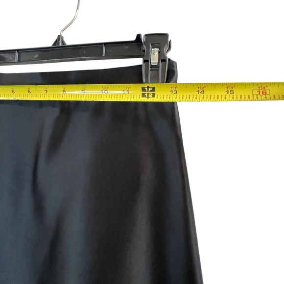 VTG Tadashi Shoji Black Elegant Formal Evening Trumpet Fishtail Maxi Skirt SZ 4P - Picture 8 of 15